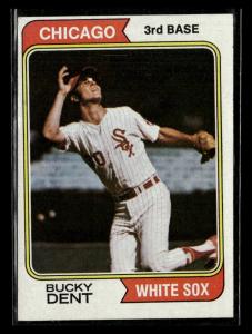 1974 Topps Bucky Dent Card #582