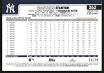 2025 Topps Black Giancarlo Stanton Card #262
