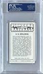 1975 Fleer A.G. Spalding Baseball Card PSA 9