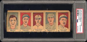 1926 W512 Babe Ruth Strip Panel Card