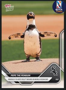 Pepe the Penguin - 2025 MLB Topps NOW® Card