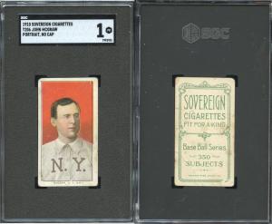 T206 John McGraw Portrait No Cap HOF Card
