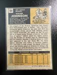 1971 Topps Walter Johnson Baseball Card #104
