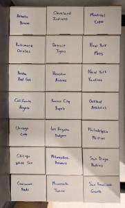MLB Baseball Card Team Lots - 400 Cards Each