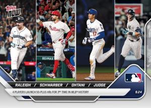 2025 Topps Now MLB #766 Cal Raleigh & Friends