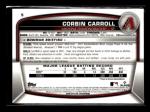 2023 Bowman Chrome Corbin Carroll Rookie Card