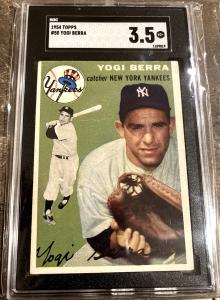 Yogi Berra 1954 Topps #50 Sports Card
