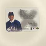 2001 SPx Winning Materials Bat-Jersey Alex Rodriguez