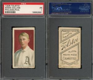 Eddie Collins 1909-11 T206 Philadelphia A's HOF Card
