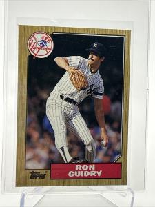 1987 Topps Ron Guidry Baseball Card #375
