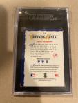 2002 Donruss Diamond Kings Mike Mussina Autograph