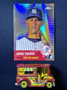 2022 Topps Chrome Jorge Posada Prism Refractor