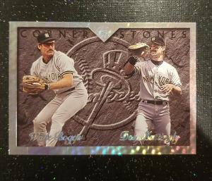 1995 Leaf Corner Stones Wade Boggs Don Mattingly