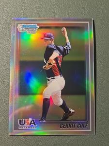 Gerrit Cole 2010 Bowman Chrome Rookie Refractor
