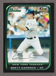 Brett Gardner 2008 Bowman Rookie Card #BDP18