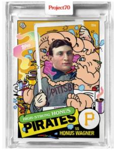 Topps Project70 Honus Wagner Card by Ermsy