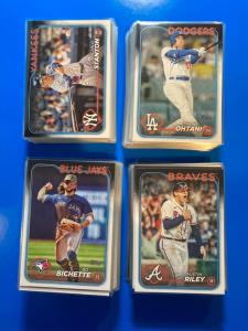 2024 Topps Baseball Series 2 Base Cards - Your Choice