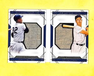 2020 Panini National Treasures Elston Howard Gil McDougald Dual Jersey