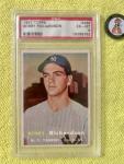 1957 Topps Bobby Richardson Yankees RC PSA 6