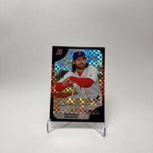 2005 Bowman Chrome X-Fractor Johnny Damon #55