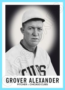 Grover Cleveland Alexander Custom Art Card - Cubs