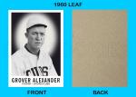 Grover Cleveland Alexander Custom Art Card - Cubs