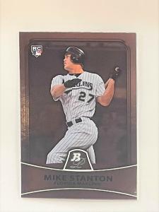 Mike Stanton 2010 Bowman Platinum Yankees Card