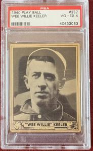 1940 Play Ball Baseball Cards - Choose Your Star