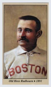 Old Hoss Radbourne Boston Players League Card