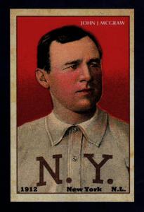 1912 John McGraw New York Giants Baseball Card