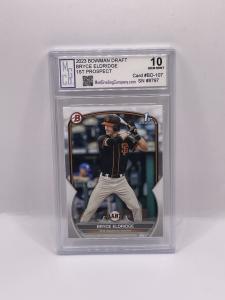 Bryce Eldridge 2023 Bowman Draft Gem Mint 10 Card