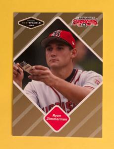 Ryan Zimmerman 2005 Gold Edition Rookie Card