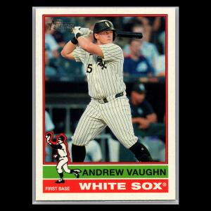 2025 Topps Heritage Andrew Vaughn SP Chicago White Sox