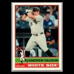 2025 Topps Heritage Andrew Vaughn SP Chicago White Sox