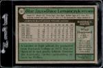 1979 Topps #207 Dave Lemanczyk Blue Jays Card