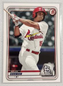 Nolan Gorman St. Louis Cardinals Rookie Card