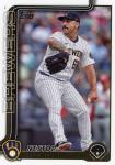 2025 Topps Brewers Base Team Set - 12 Cards