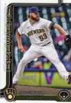 2025 Topps Brewers Base Team Set - 12 Cards