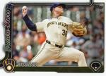 2025 Topps Brewers Base Team Set - 12 Cards