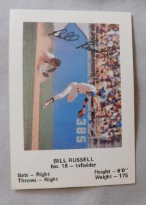 1980 Los Angeles Dodgers Police Baseball Cards 1-30