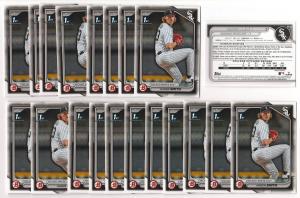 Hagen Smith 2024 Bowman Draft Rookie Card Lot