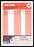 1990 Fleer Frank Thomas RC Chicago White Sox