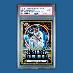 2024 Topps Cosmic Chrome Mariano Rivera Gold /50