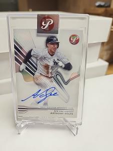 2024 Topps Pristine Anthony Volpe Encased Auto