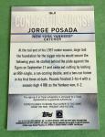 2019 Topps Finest Jorge Posada Gold Auto /50