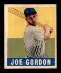 1949 Leaf Joe Gordon Rookie Card #117
