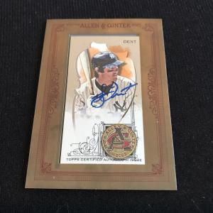 2023 Topps Allen & Ginter Bucky Dent Mini Auto