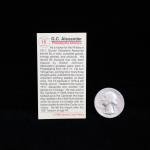 1992 Grover Cleveland Alexander Athletics Card #15