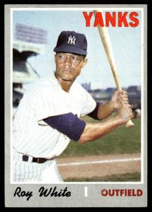 1970 Topps Roy White Yankees Baseball Card #373