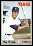1970 Topps Roy White Yankees Baseball Card #373